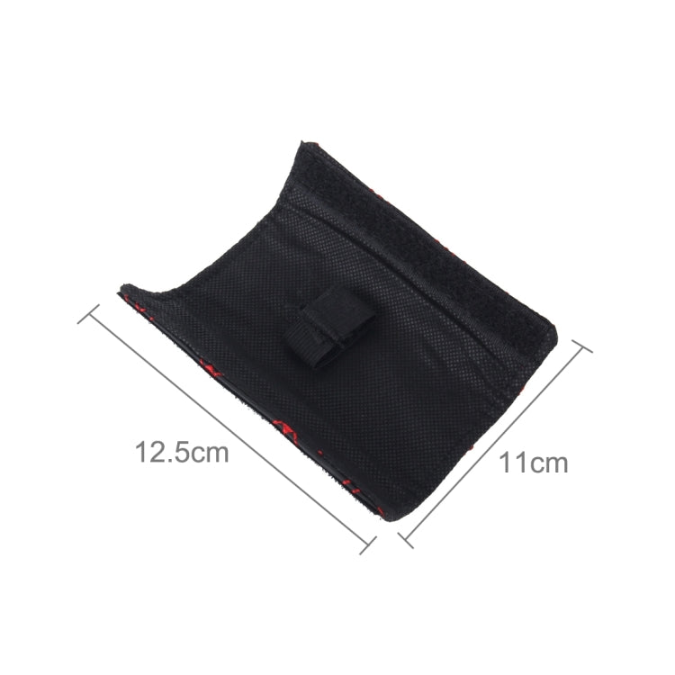 3 PCS Car Hand Brake Cover Shift Knob Gear Stick Cushion Sets Rear View Mirror Sets Cover Car Accessory Interior Decoration Pad