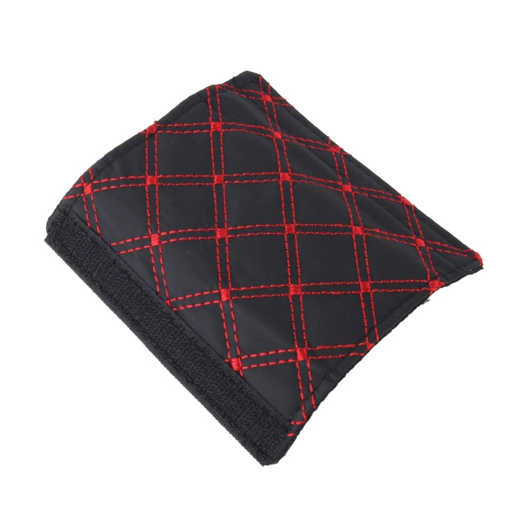 3 PCS Car Hand Brake Cover Shift Knob Gear Stick Cushion Sets Rear View Mirror Sets Cover Car Accessory Interior Decoration Pad