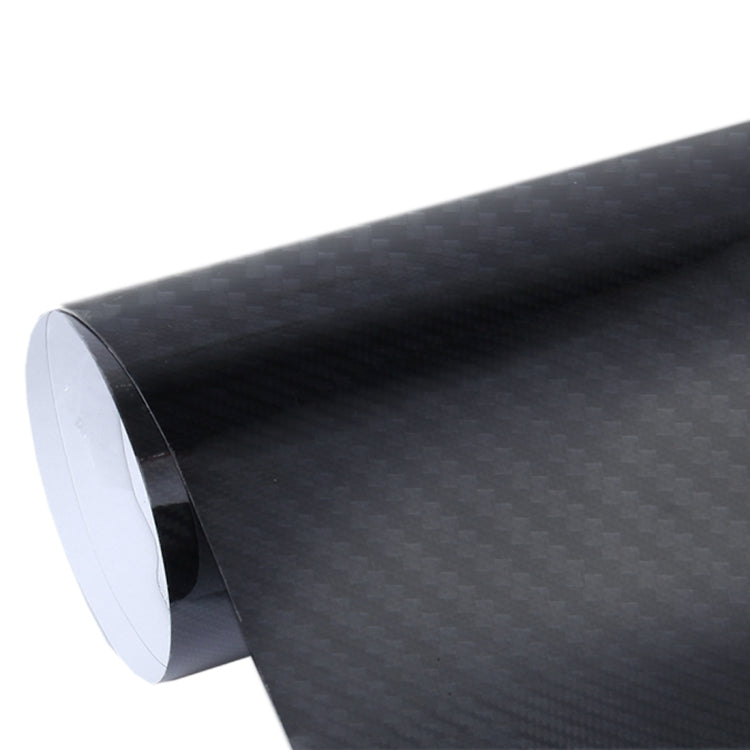 5D High Gloss Carbon Fiber Car Vinyl Wrap Sticker Decal Film Sheet Air Release, Size: 152cm x 50cm