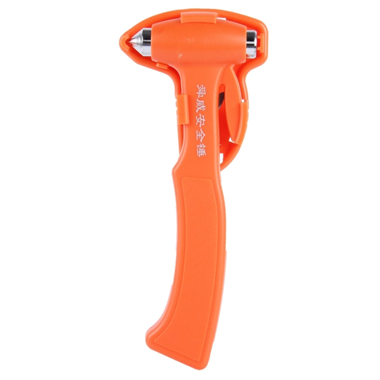 SHUNWEI SD-3501 Seat Belt Cutter Window Breaker Auto Rescue Tool Ideal Plastic Shell Car Safety Emergency Hammer with Adhesive Tape And Fixation Frame
