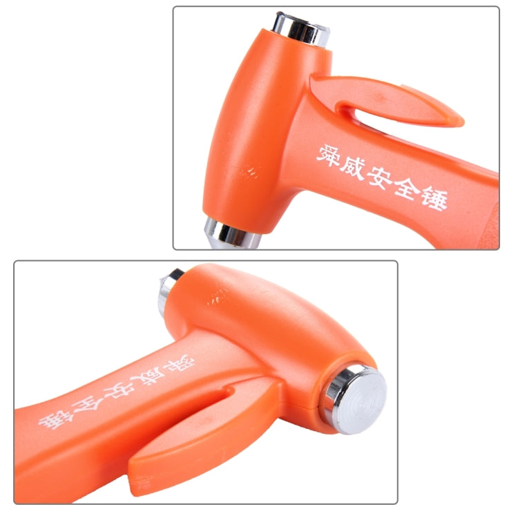 SHUNWEI SD-3501 Seat Belt Cutter Window Breaker Auto Rescue Tool Ideal Plastic Shell Car Safety Emergency Hammer with Adhesive Tape And Fixation Frame