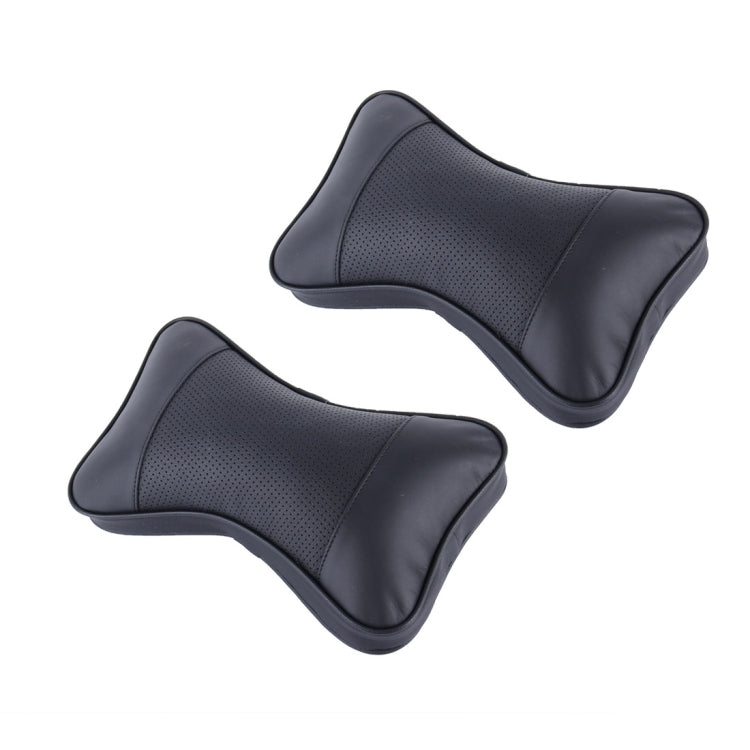 2 PCS MLC-06 Car Neck Pillow Soft Version Lovely Breathe Car Auto Head Neck Rest Cushion Headrest Pillow Pad