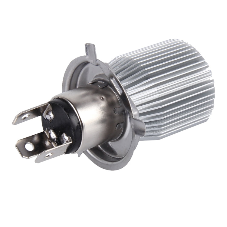 H4 12W 800lm 6000K COB LEDs Motorcycle Headlight Lamp, DC 6-80V