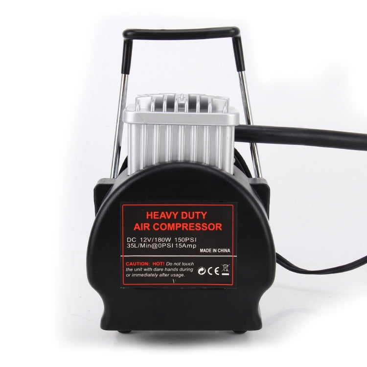 Portable 4X4 Heavy Duty Air Compressor 12V 150PSI 35LPM Pump Tire Inflatable Pump Car Tool with Working Light for Outdoor Emergency