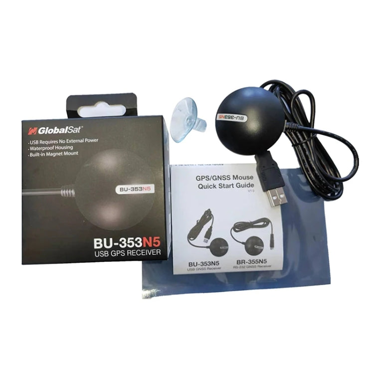 BU-353N5 USB Interface G Mouse GPS Receiver SiRF Star IV Module