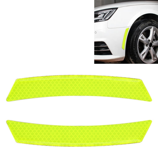 2 PCS Car-Styling Wheel Eyebrow Decorative Sticker Decorative Strip, 2 PCS