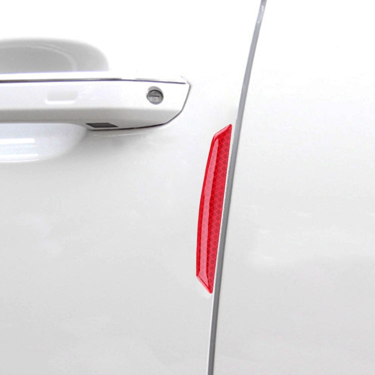 4 PCS Universal Car Door Anti-collision Strip Protection Guards Trims Stickers