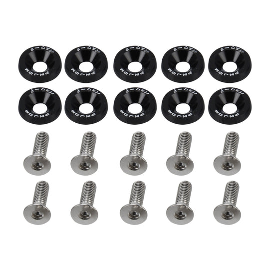 10 PCS Car Modified Screw Gaskets Bodywork Stainless Steel Gasket Bolts, Diameter: 19mm