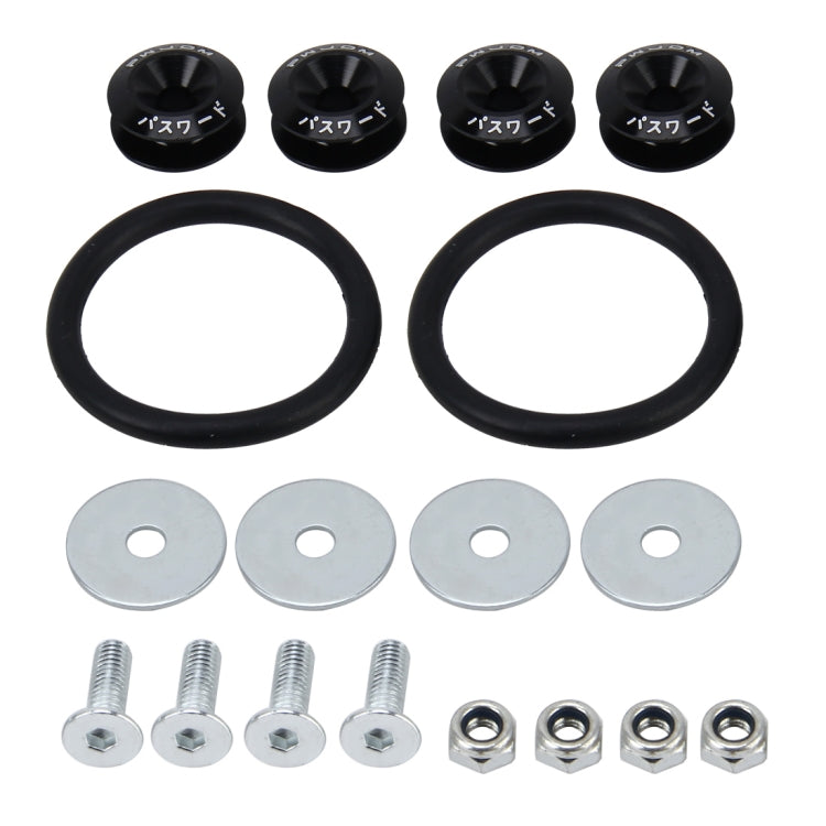 4 PCS Car Modified Screw Gaskets Bodywork Stainless Steel Gasket Bolts, Diameter: 24mm