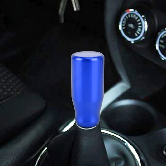 Universal Car Modified Gear Shift Knob Solid Color Smooth Auto Transmission Shift Lever Knob with Three Rubber Covers