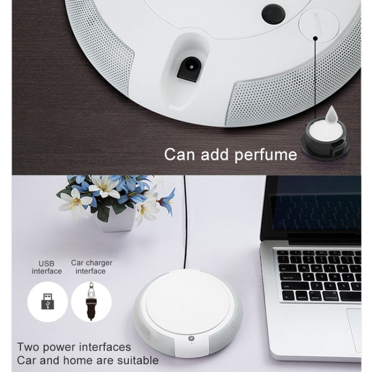 CARZOR Z1 2W USB Car Air Purifier Negative Ions Air Cleaner