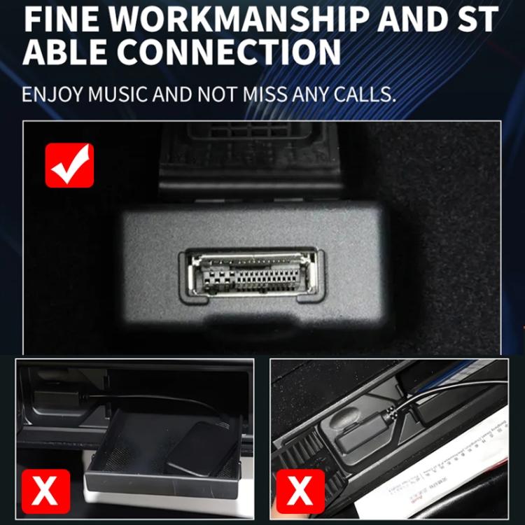 Car MMI 3G AMI Bluetooth Audio Cable Wiring Harness for Audi Q5 A5 A7 R7 S5 Q7 A6L A8L A4L