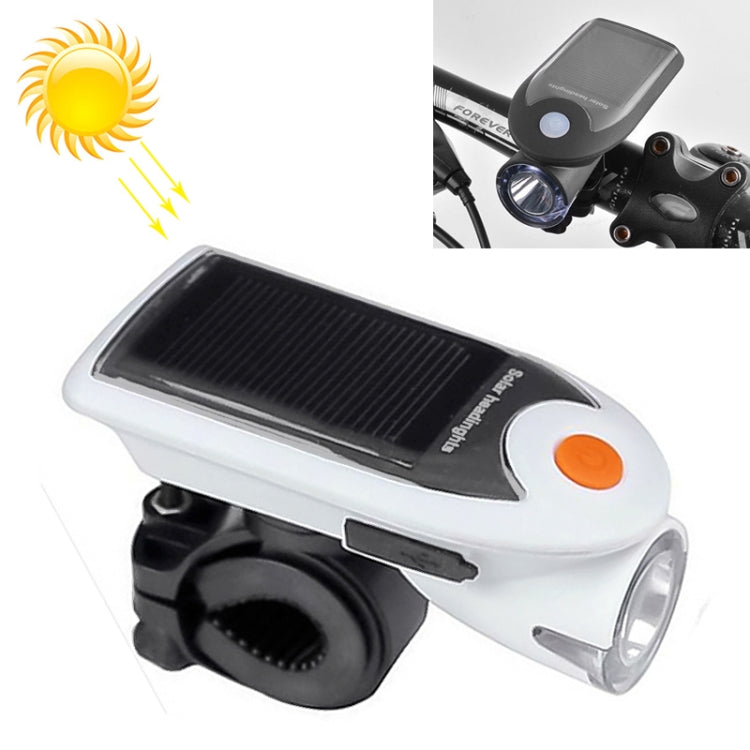 3W 240LM USB Solar Energy Motorcycle / Bicycle Front Light