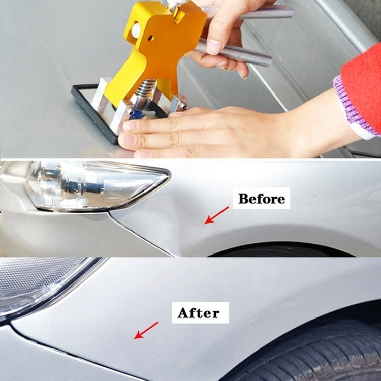 29 in 1 Auto Car Dent Lifter-Glue Puller Aluminium Alloy Tab Bodywork Repair Tools Kit, with 20W Glue Gun, US Plug or EU Plug