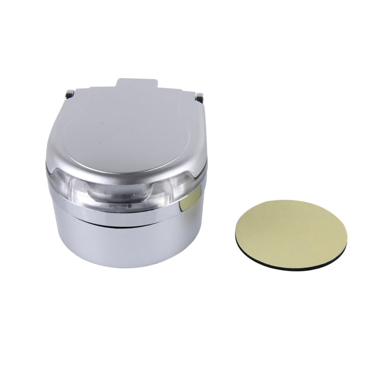 SHUNWEI SD-1201 Mini Portable Car Ashtray Blue LED Light for Dashboard Cigar Cigarette