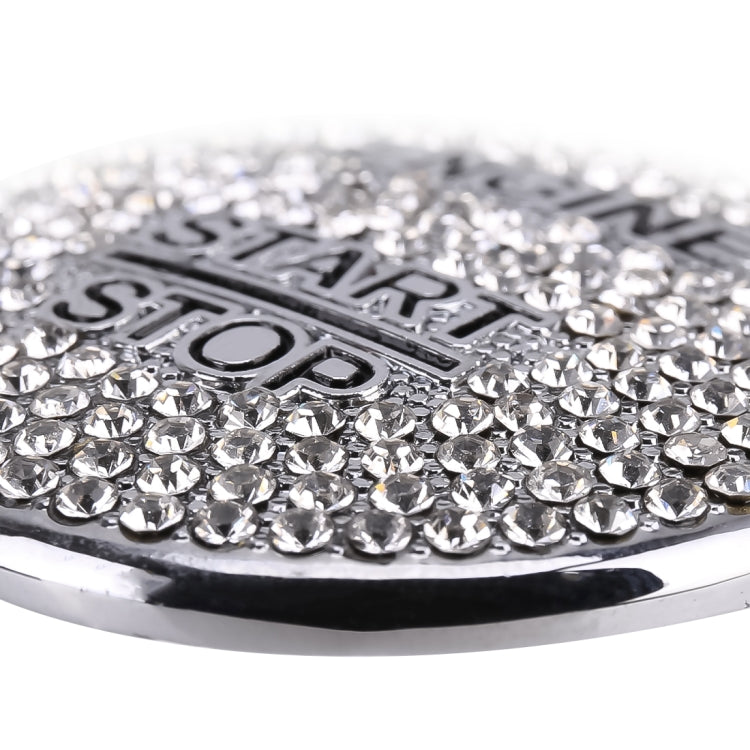 Car Engine Start Key Push Button Cover Trim Sticker Decoration for Mercedes-Benz