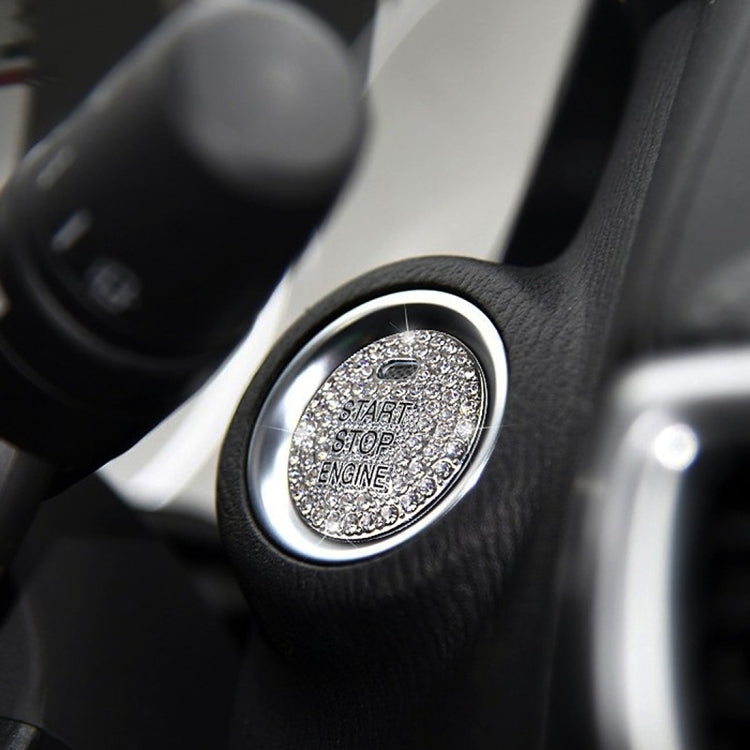 Car Engine Start Key Push Button Cover Trim Sticker Decoration for Mazda