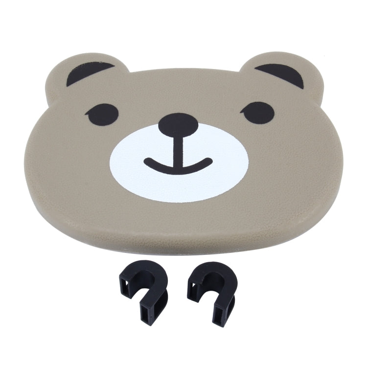 Cartoon Style Foldable Back Car Seat Drink Holder Back Seat Food Tray Storage Organizer Table