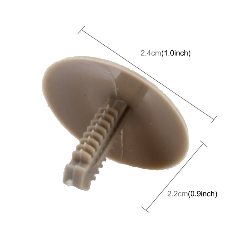 100 PCS Car Auto Plastic Interior Door Panel Clip