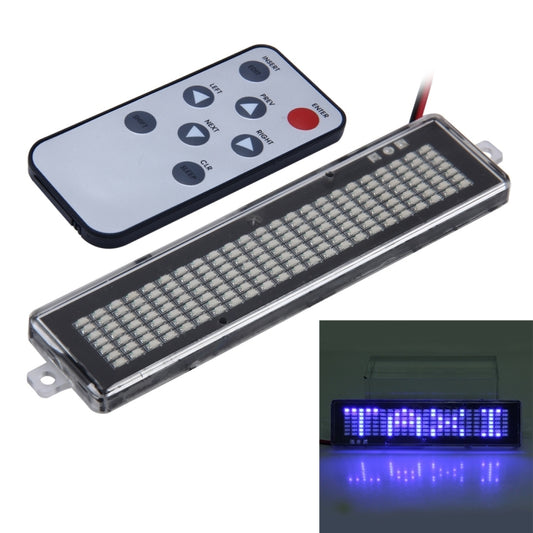 DC 12V Car LED Programmable Showcase Message Sign Scrolling Display Lighting Board with Remote Control