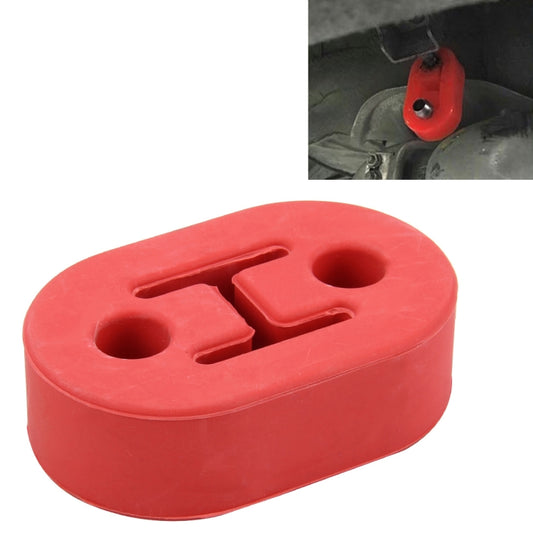 Universal Car Two Holes Adjustable Rubber Mounting Bracket Exhaust Tube Hanging Rubber Tube Car Exhaust Pipe Hanging Shackle Hanging Exhaust Hanging From Ear