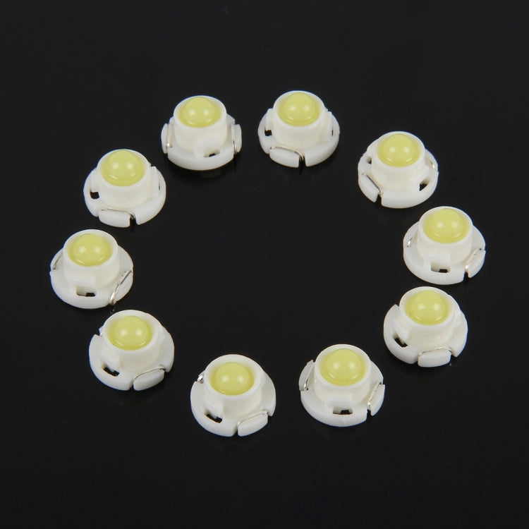 10PCS 2W T4.7 Wedge Instrument Panel LED Light Dashboard Gauge Cluster Indicator Lamp Bulb