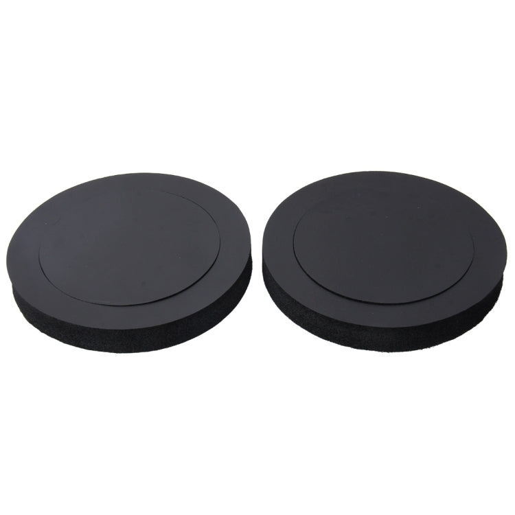2 PCS Car Sound Insulation Speaker Soundproof Cotton with Self Adhesive Car Sound Insulation Cotton, Outer Diameter : 19.5 cm, Inner Diameter: 14.3 cm
