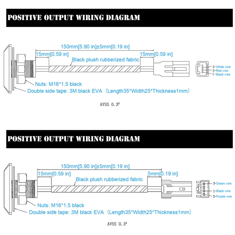 Universal Car Electric LED Light Tailgate Trunk Release Switch Rear Trunk Door Switch