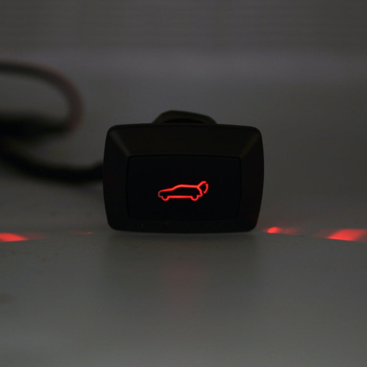 Universal Car Electric LED Light Tailgate Trunk Release Switch Rear Trunk Door Switch