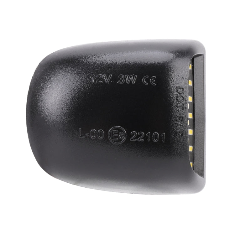 2 PCS DC 12V 3W 150LM 6000K LED License Plate Light 18LEDs SMD-4014 Bulbs Lamps for Chevrolet