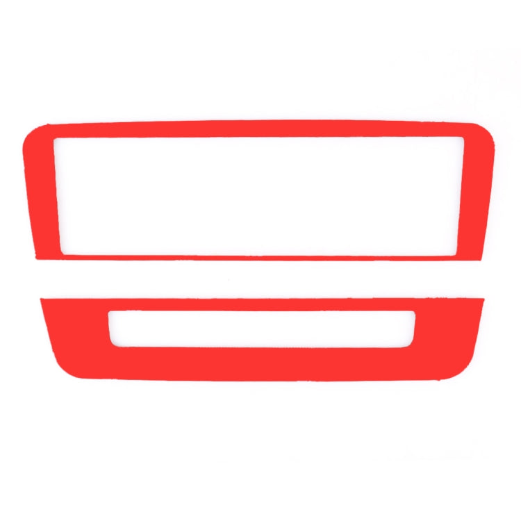 Car Carbon Fiber CD Panel Decorative Sticker for Mercedes-Benz GLA 2015-2018