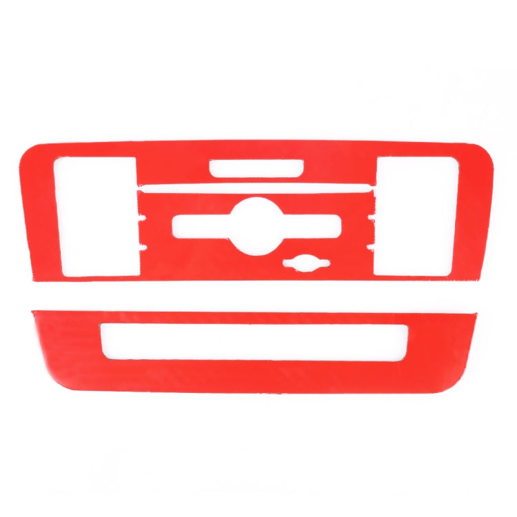 Car Carbon Fiber CD Panel Decorative Sticker for Mercedes-Benz GLA 2015-2018