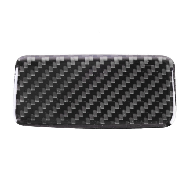 Car Carbon Fiber Central Control Storage Box Panel Decorative Sticker for Mercedes-Benz GLA 2015-2018