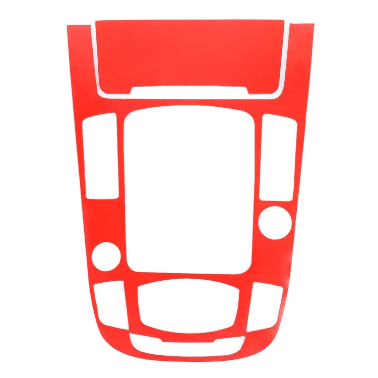 2 PCS Car Carbon Fiber Gear Panel Decorative Sticker for Audi A4L / A5 / Q5 2009-2016