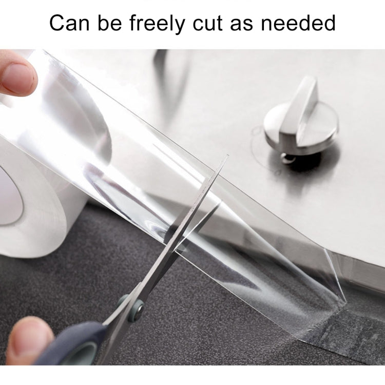 Acrylic Rubber Kitchen and Bathroom Waterproof Moisture-proof Tape Mildew Proof Stickers Size: 2cm x 3m, Thickness: 0.5mm