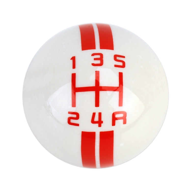 Universal Vehicle Ball Shape Modified Resin Shifter Manual 5-Speed Gear Shift Knob