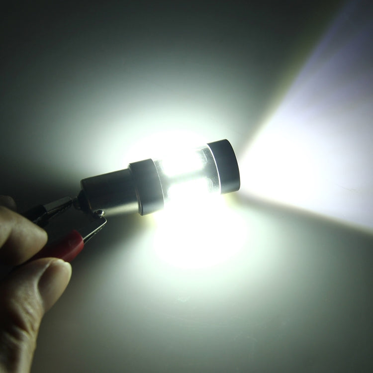 1156/BA15S 7W 420LM 42LEDs DC 12V SMD-3528 Car Tail Bulb Turn Signal Auto Reverse Lamp Daytime Turn Running Light Car Source (White Light)