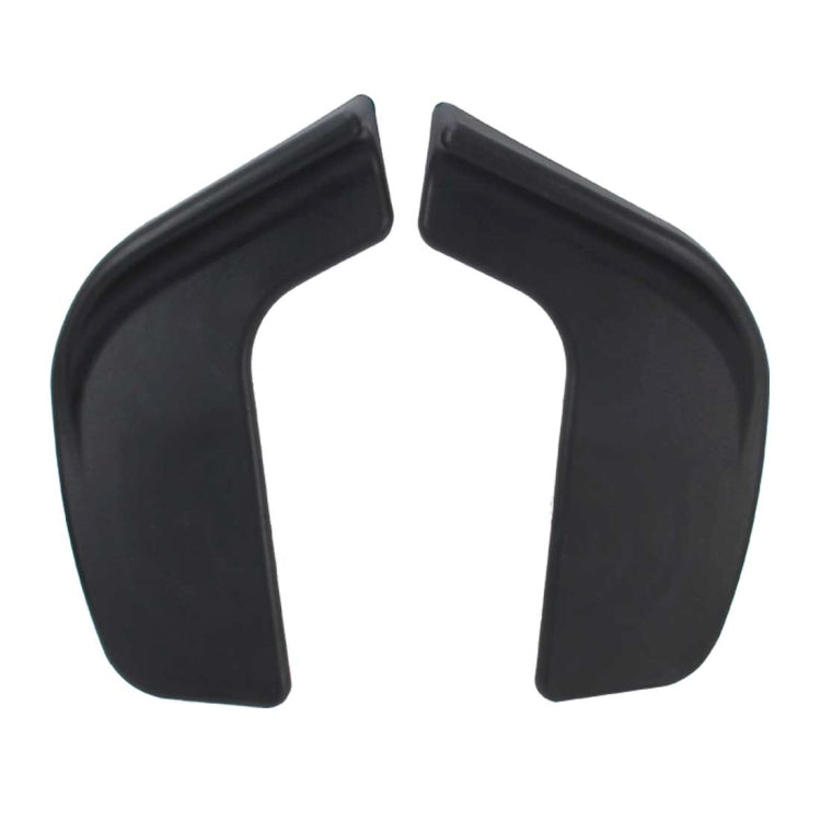 2 PCS Universal Fit Car Front Bumper Spoiler Lip Splitter Diffuser SUV ABS Front Shovel, Length: 57cm