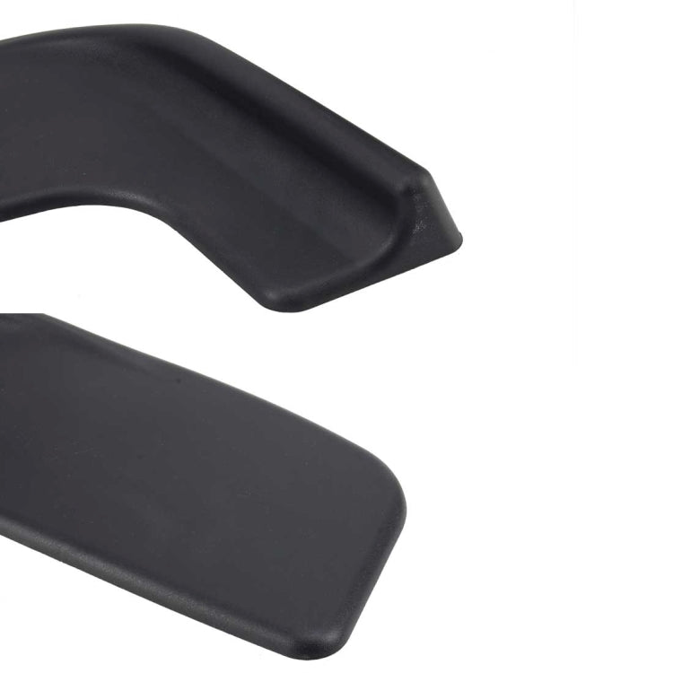 2 PCS Universal Fit Car Front Bumper Spoiler Lip Splitter Diffuser SUV ABS Front Shovel, Length: 57cm