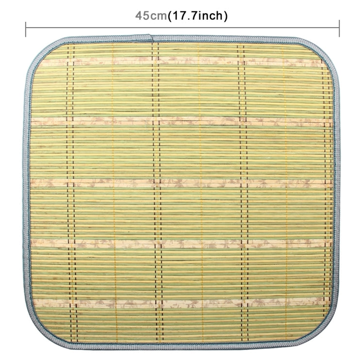 Car Auto Cooling Bamboo Seat Cushion Pad Mat for Family Office Car(Random Color Delivery)