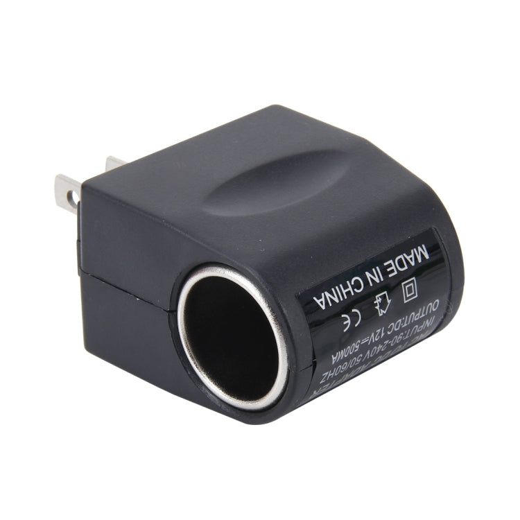 6W Vehicle Power Inverters 220V AC/DC to 12V DC with Car Cigarette Lighter Socket Adapter Converter Vehicle Amplifier Power Output: DC 12V 500mA(US Plug)