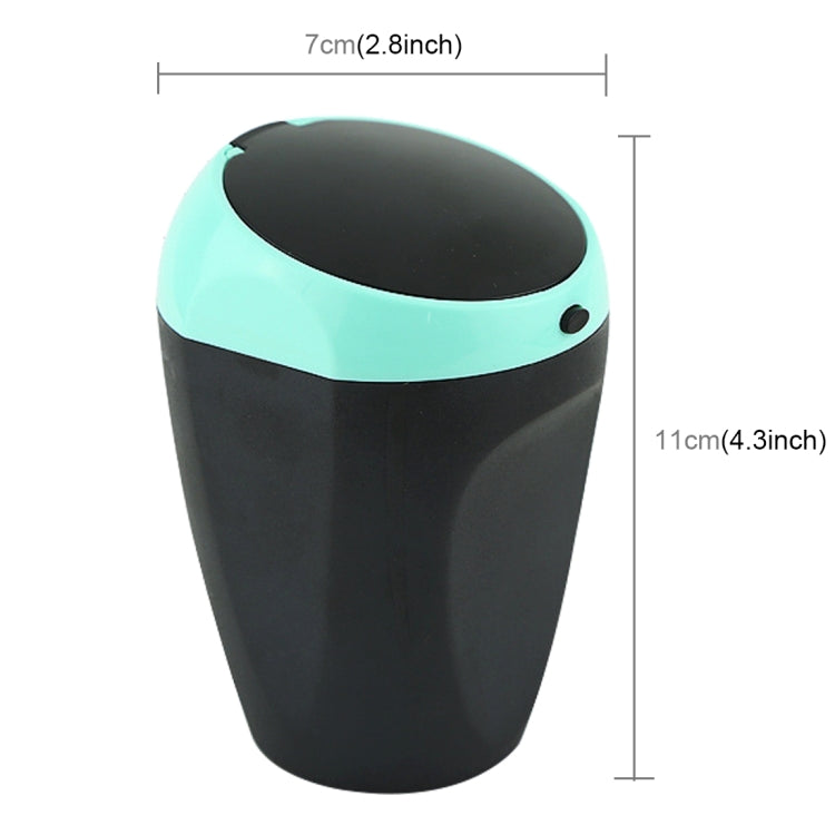 3R-2113 Universal Portable Car ABS Trash Rubbish Bin Ashtray