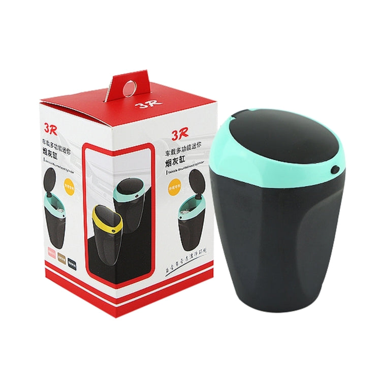 3R-2113 Universal Portable Car ABS Trash Rubbish Bin Ashtray