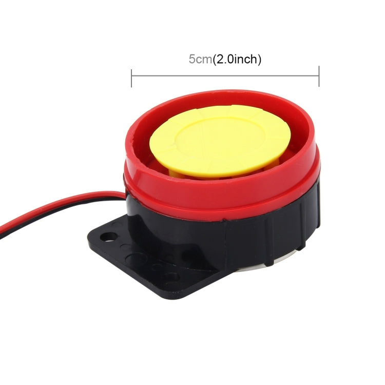 Motorcycle Safty Warning Alarm System with Two Remote Controls, DC 12V