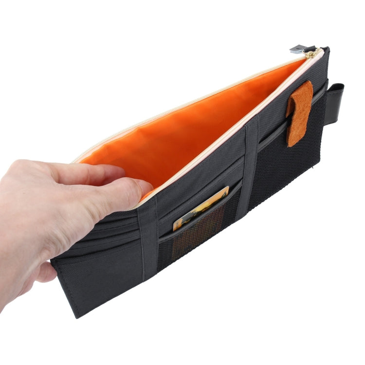 Multi-functional Auto Car Sun Visor Sunglass Holder Card Storage Holder Inner Pouch Bag