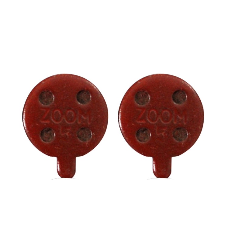 2 PCS Universal Metal Brake Disc Pads for Bike and Skateboard