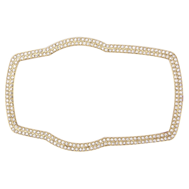 Car Aluminum Steering Wheel Decoration Ring with Diamonds For BMW