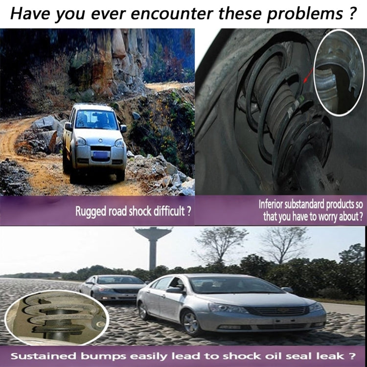 2 PCS Car Auto B+ Type Shock Absorber Spring Bumper Power Cushion Buffer, Spring Spacing: 38mm, Colloid Height: 72mm