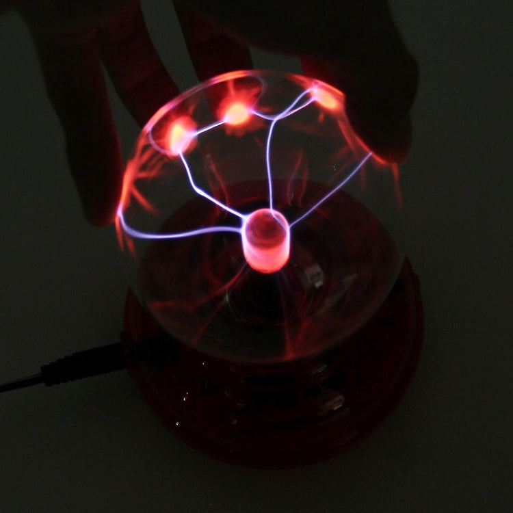 Car Auto Plasma Magic Ball Sphere Lightening Lamp with Hand-Touching Changing Pattern Model