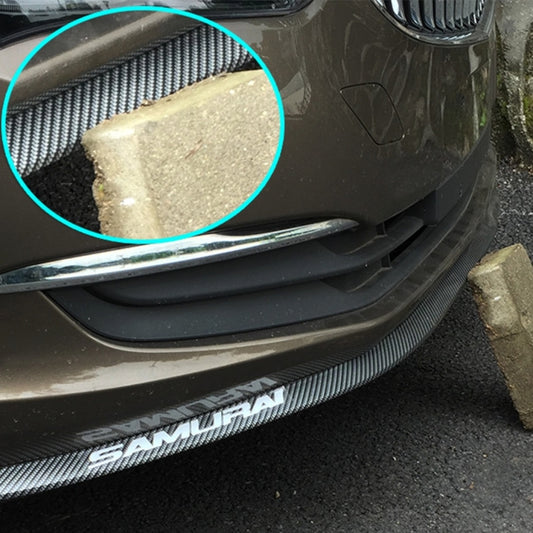 Universal 1.5m Car Front Bumper Lip Splitter Spoiler Skirt Adhesive Protector